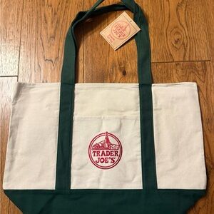 Trader Joe's Canvas Tote Bag